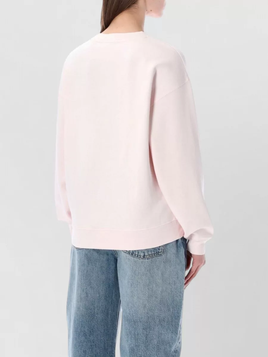 Anine Bing Cotton Crewneck Sweatshirt