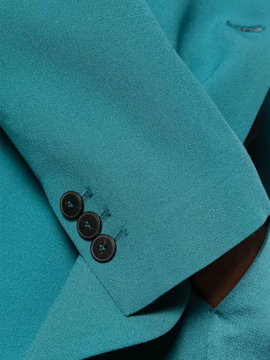 Forte Forte Crepe Single-Breasted Blazer Jacket