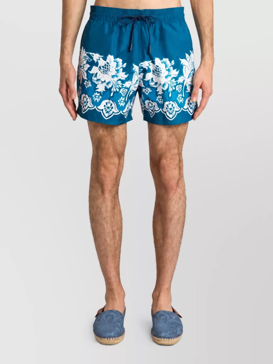 Etro Polyester Swim Shorts