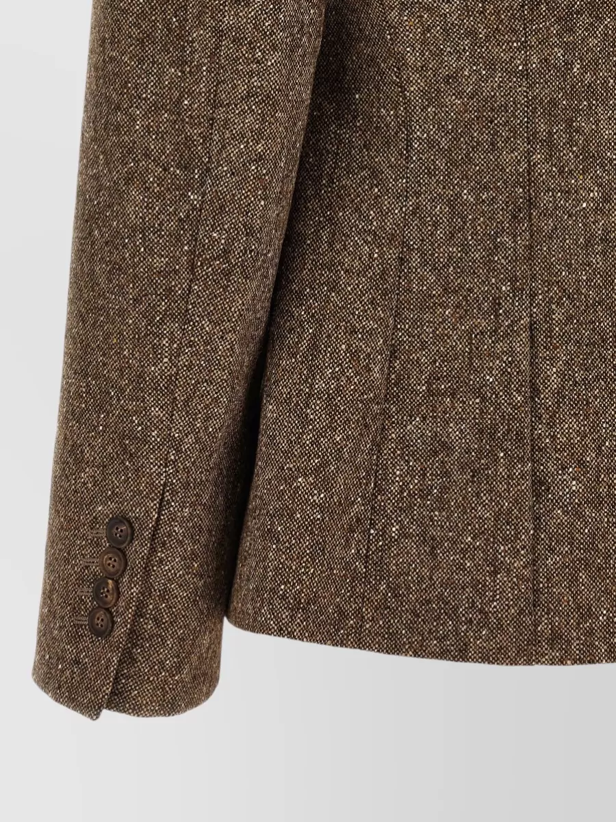 Brunello Cucinelli Wool Double-Breasted Blazer