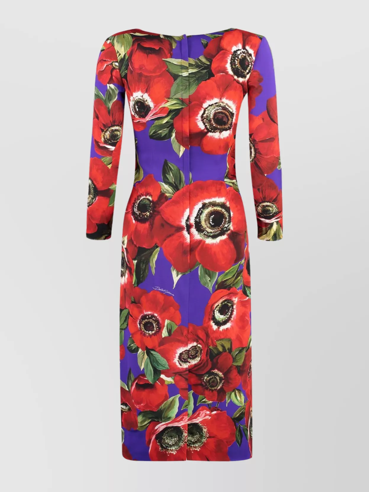 Dolce&Gabbana Anemone Print Sheath Dress