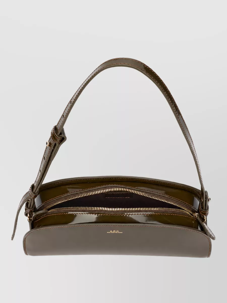 A.p.c. Leather Clutch Bag