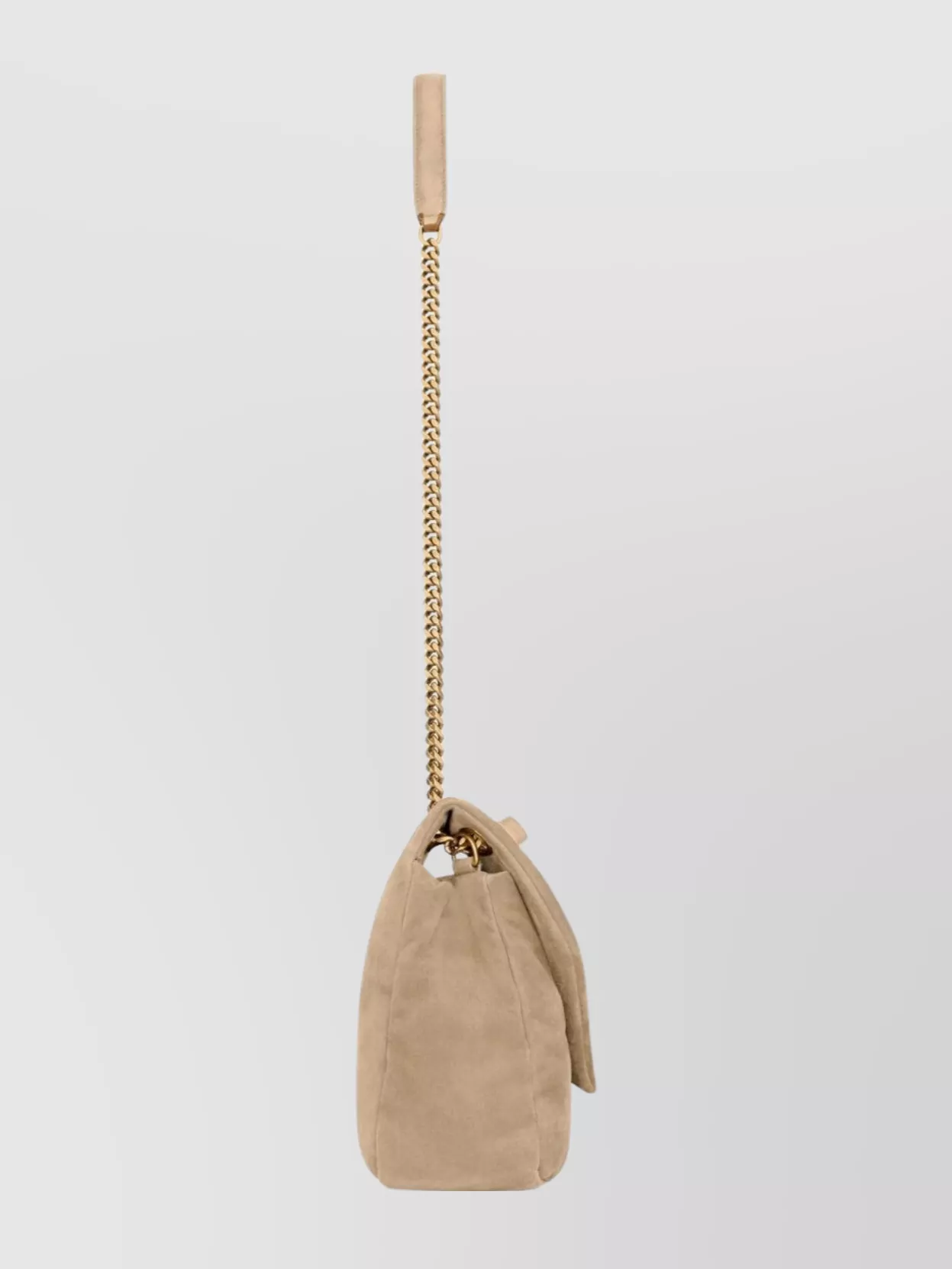 Saint Laurent Large Calypso Shoulder Bag With Chain Strap