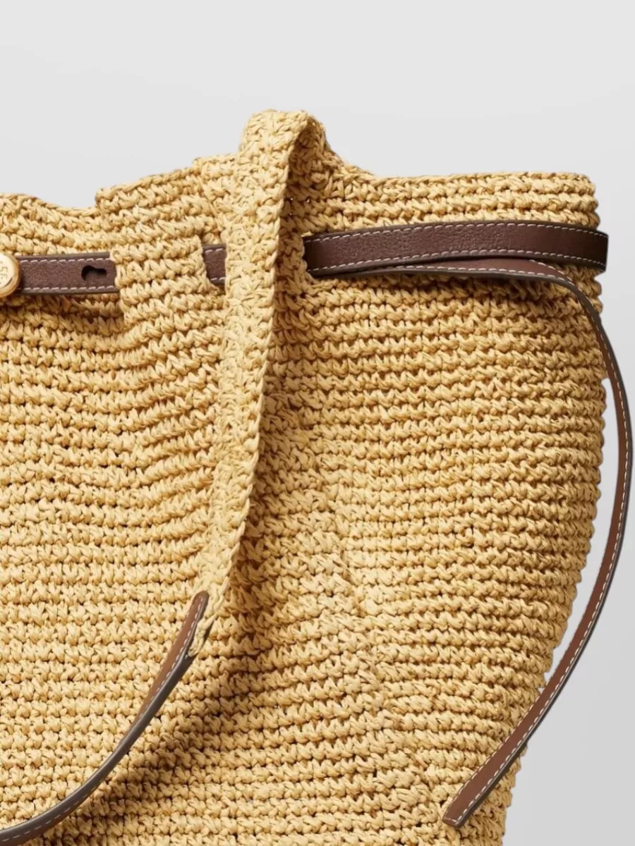 Tory Burch Romy Straw Beach Bag