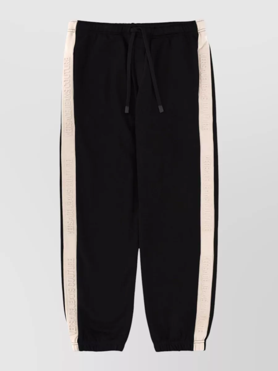 Versace Jeans Couture cotton logo track pants