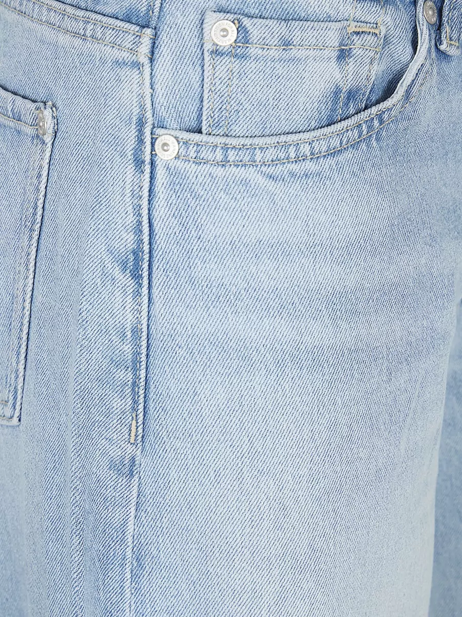 7 For All Mankind Mid-Rise Wide-Leg Jeans