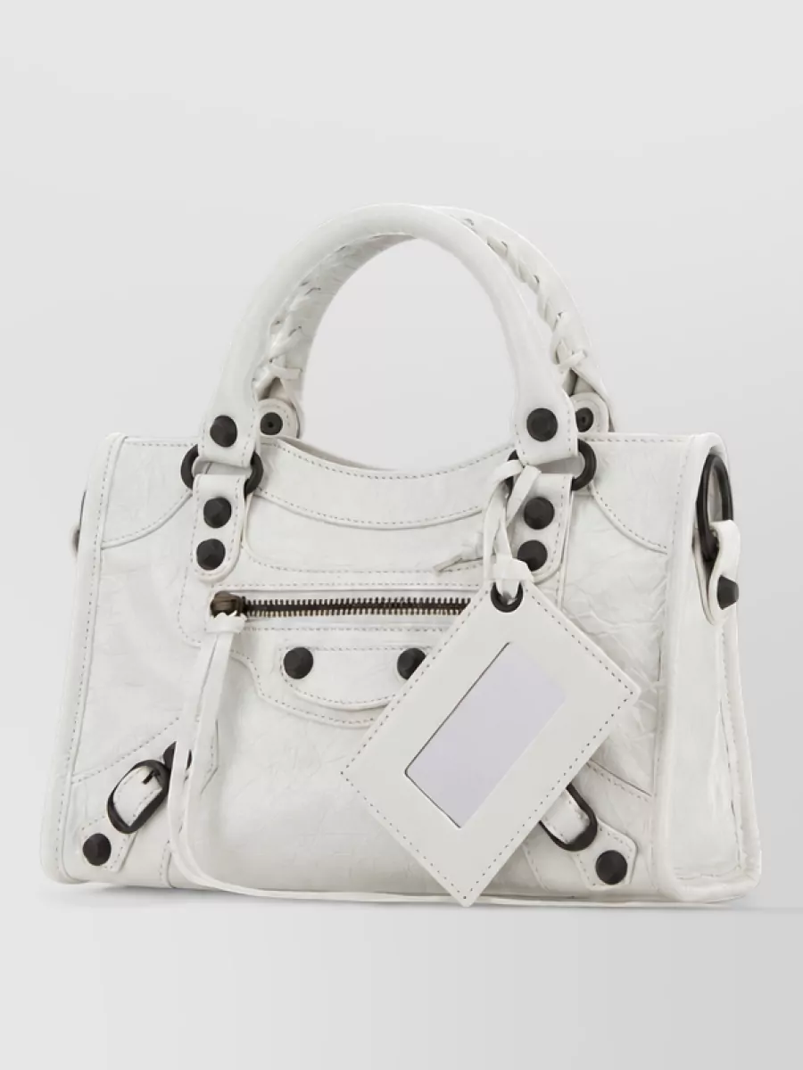 Balenciaga Le City Mini Leather Shoulder Bag