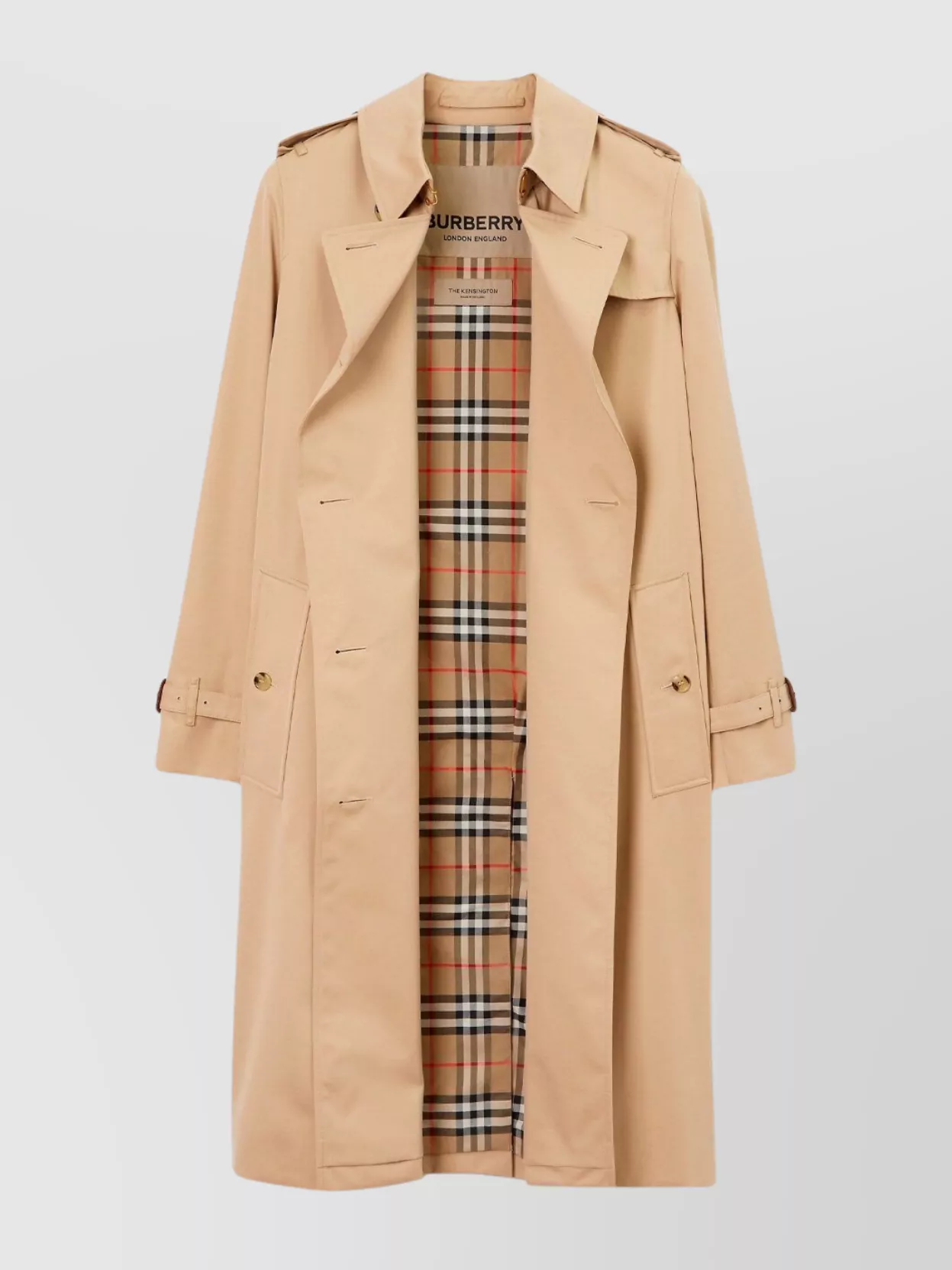 Burberry Long Kensington Heritage Trench Coat