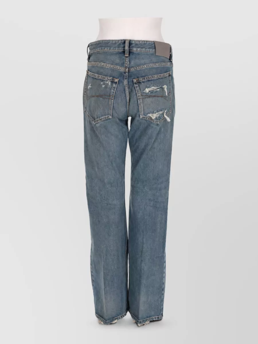 Balenciaga Denim Straight-Leg Jeans