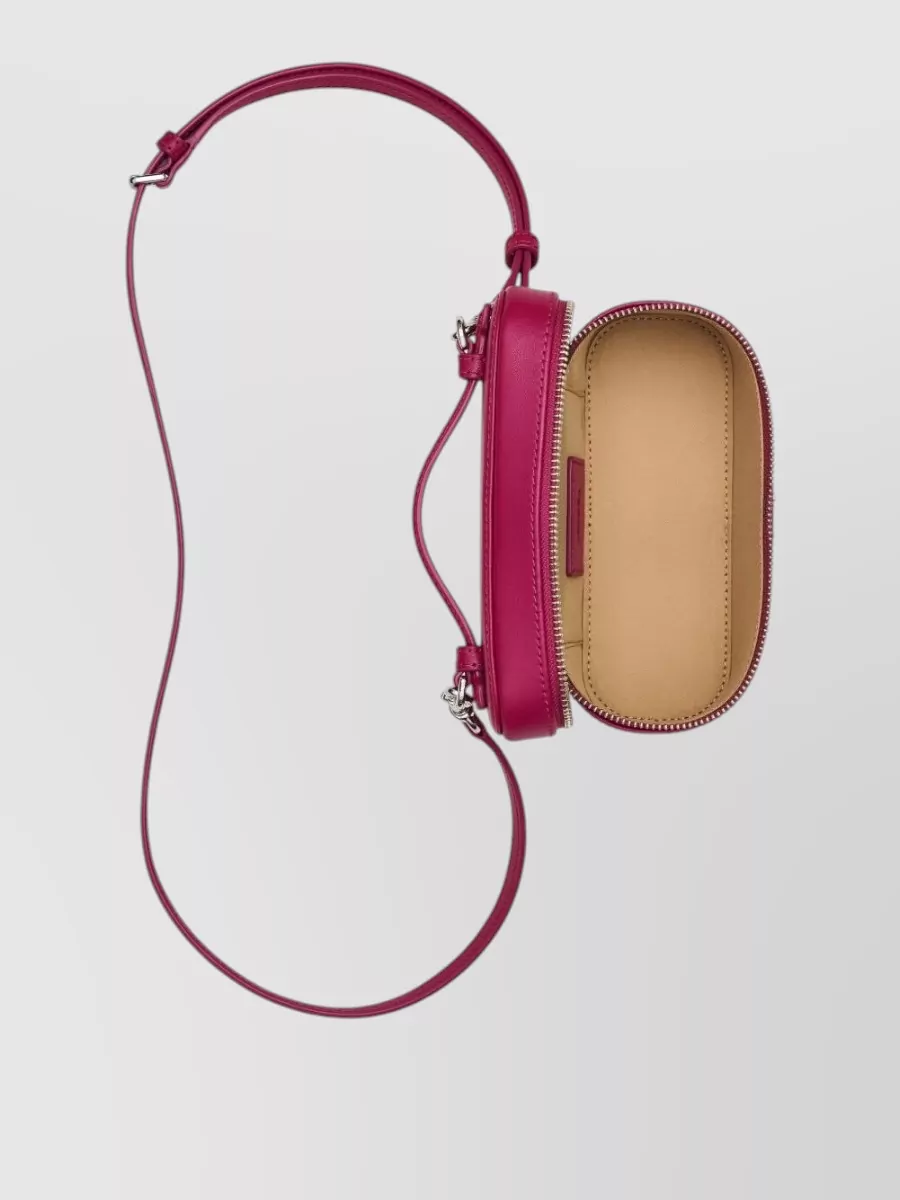 Marc Jacobs The Vanity Leather Top Handle Bag