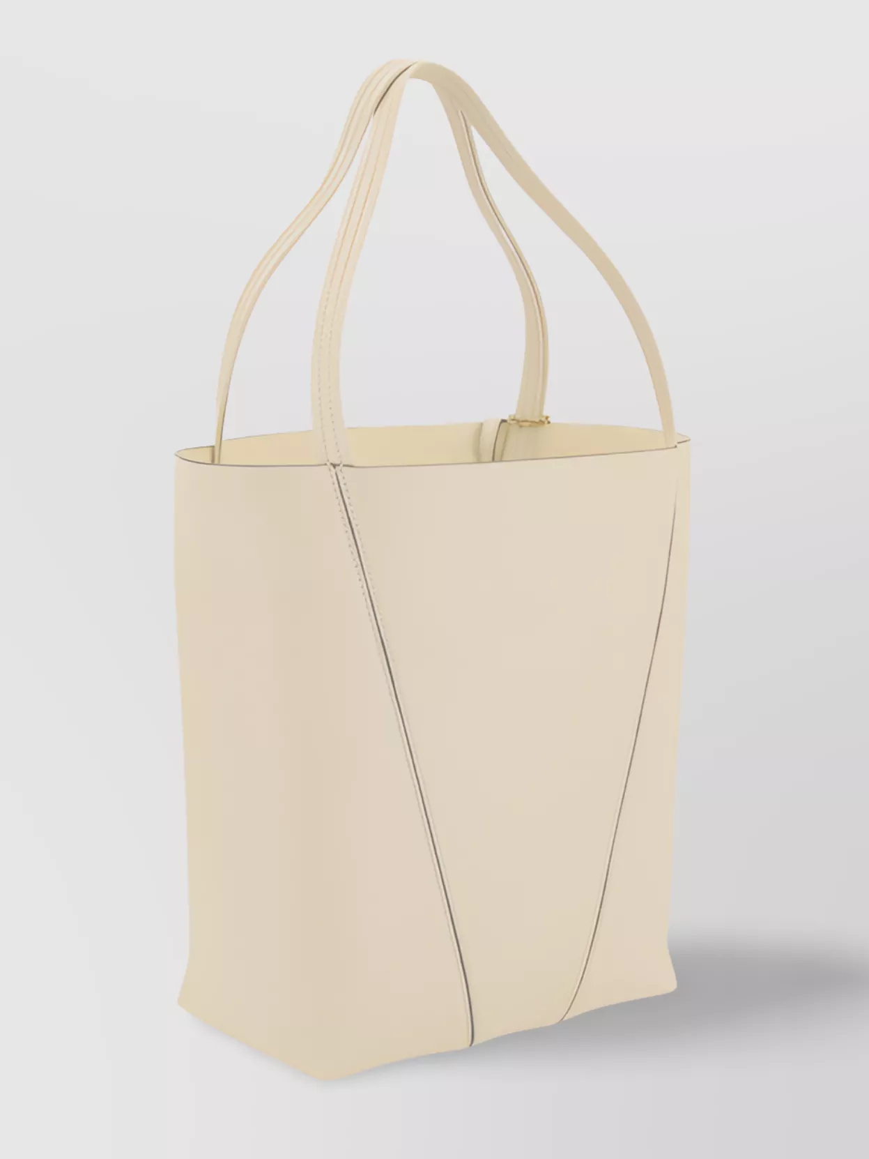Chloé Iconic Logo Pendant Leather Shoulder Bag