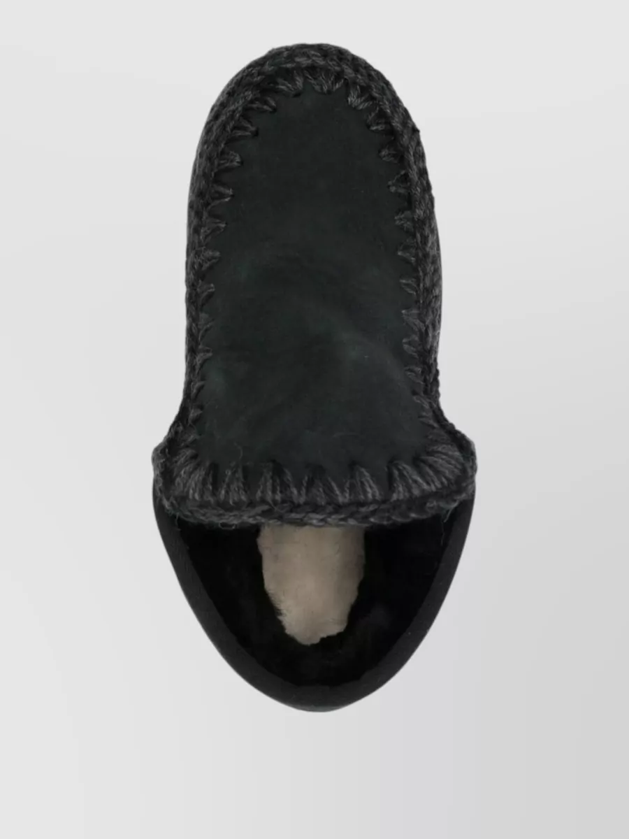 Mou Leather Boots