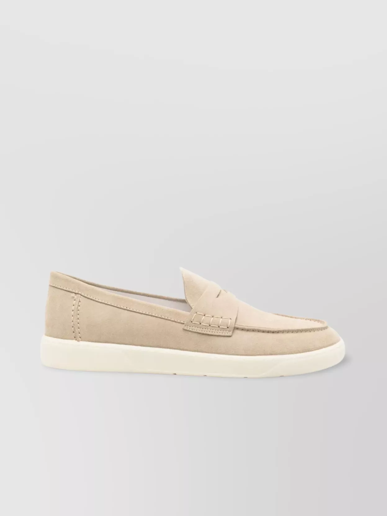 Hogan Suede Loafers Rubber Sole