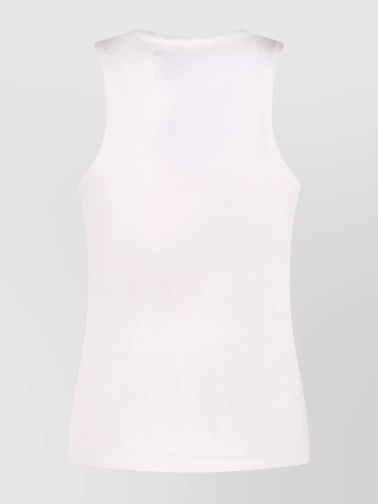 Vivienne Westwood Sleeveless Top Ribbed Texture In Neutral