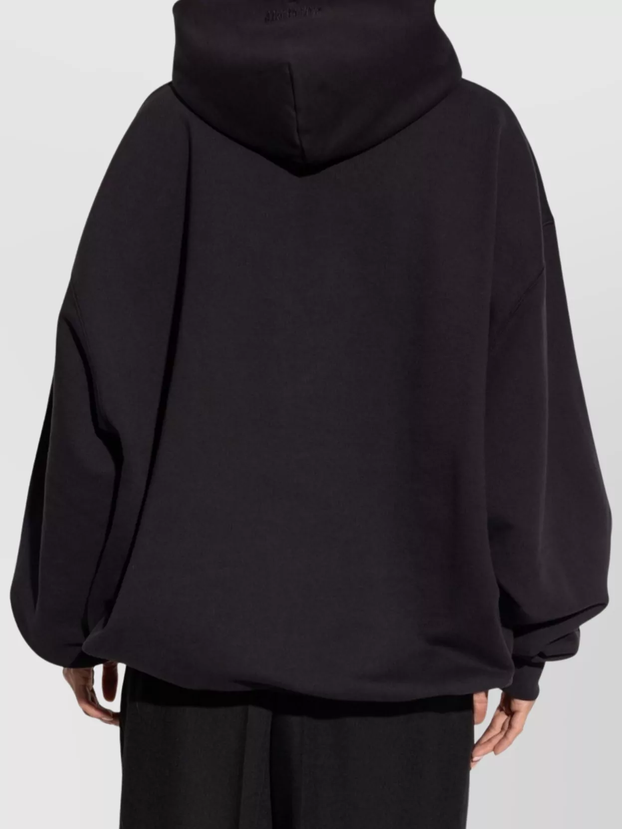 Vetements Graphic Hooded Sweatshirt Kangaroo Pocket