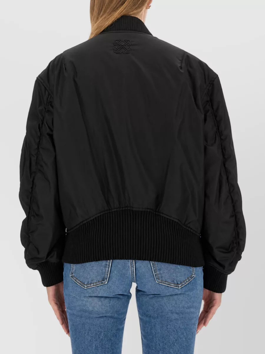 Off-White Nylon Bomber Jacket