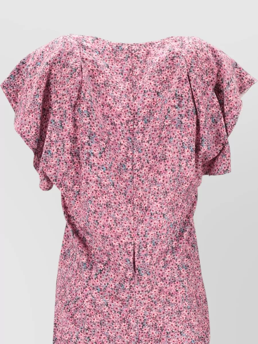Isabel Marant Silk Blend Midi Dress