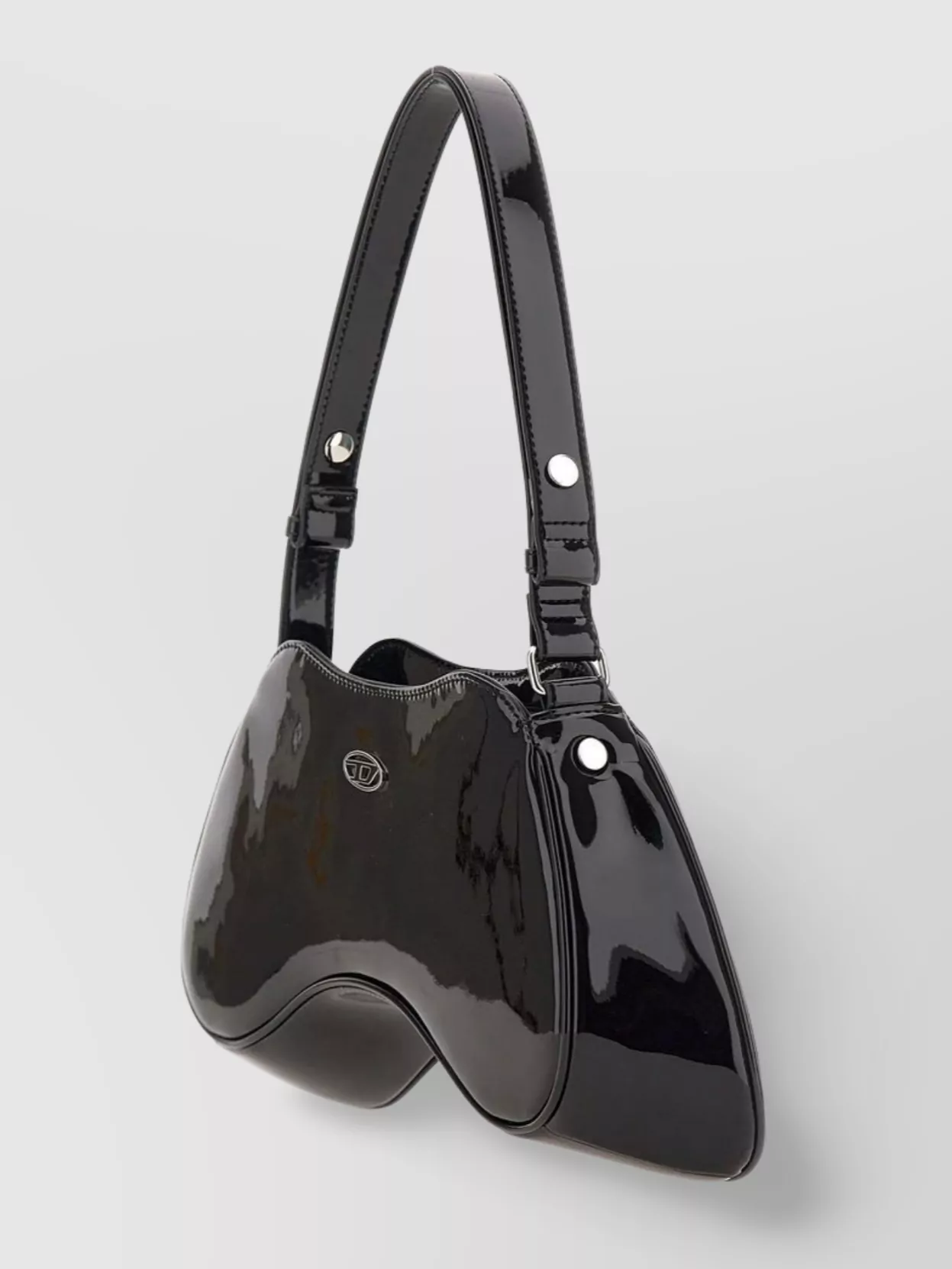 Shop Diesel Compact Play Shoulder Bag With Top Handle