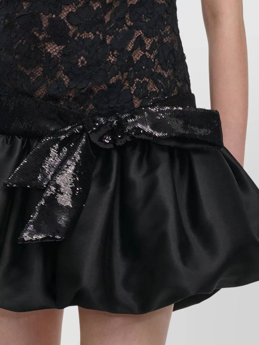 Self-Portrait Lace Mini Dress