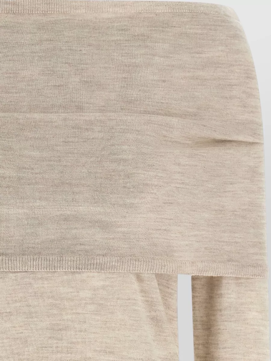 Max Mara Cashmere Boat Neck Long-Sleeve Sweater