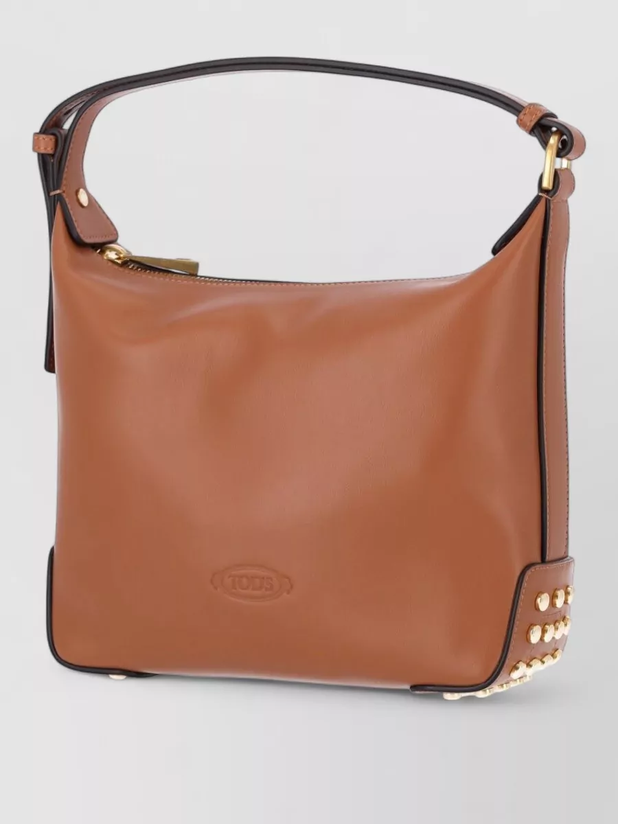 Tod's Na Calf Leather Shoulder Bag
