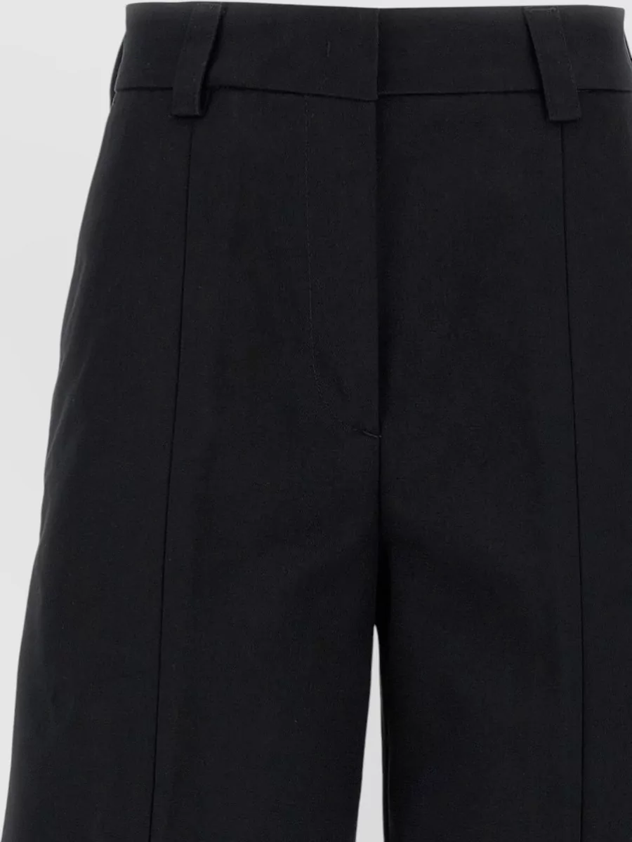Thelatest Alma Cotton Wide-Leg Trousers