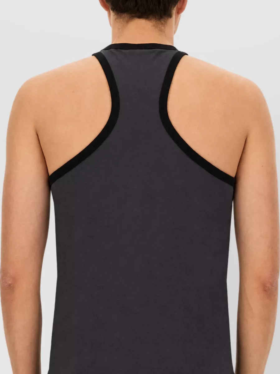 Courrèges Cotton Swim Top