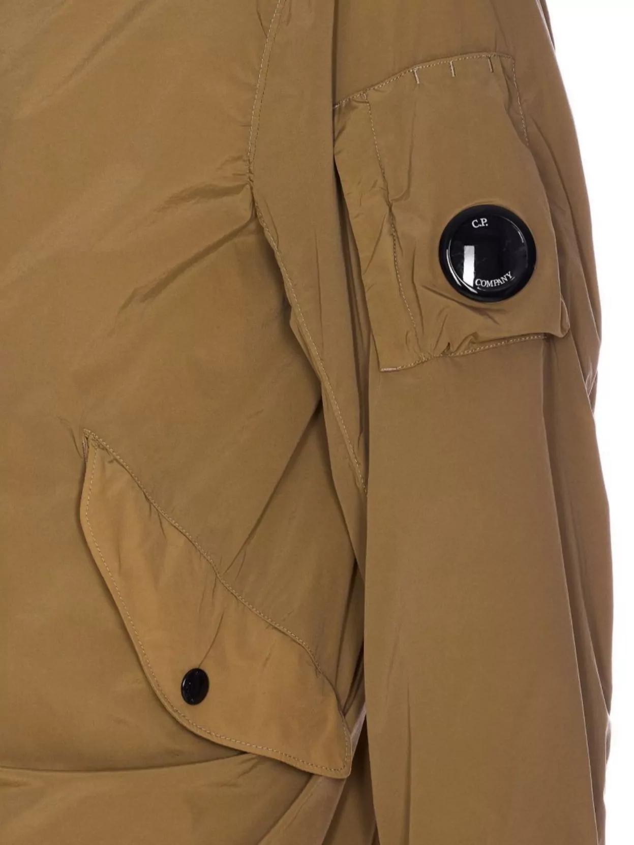 C.p. Company High Collar Nylon Jacket