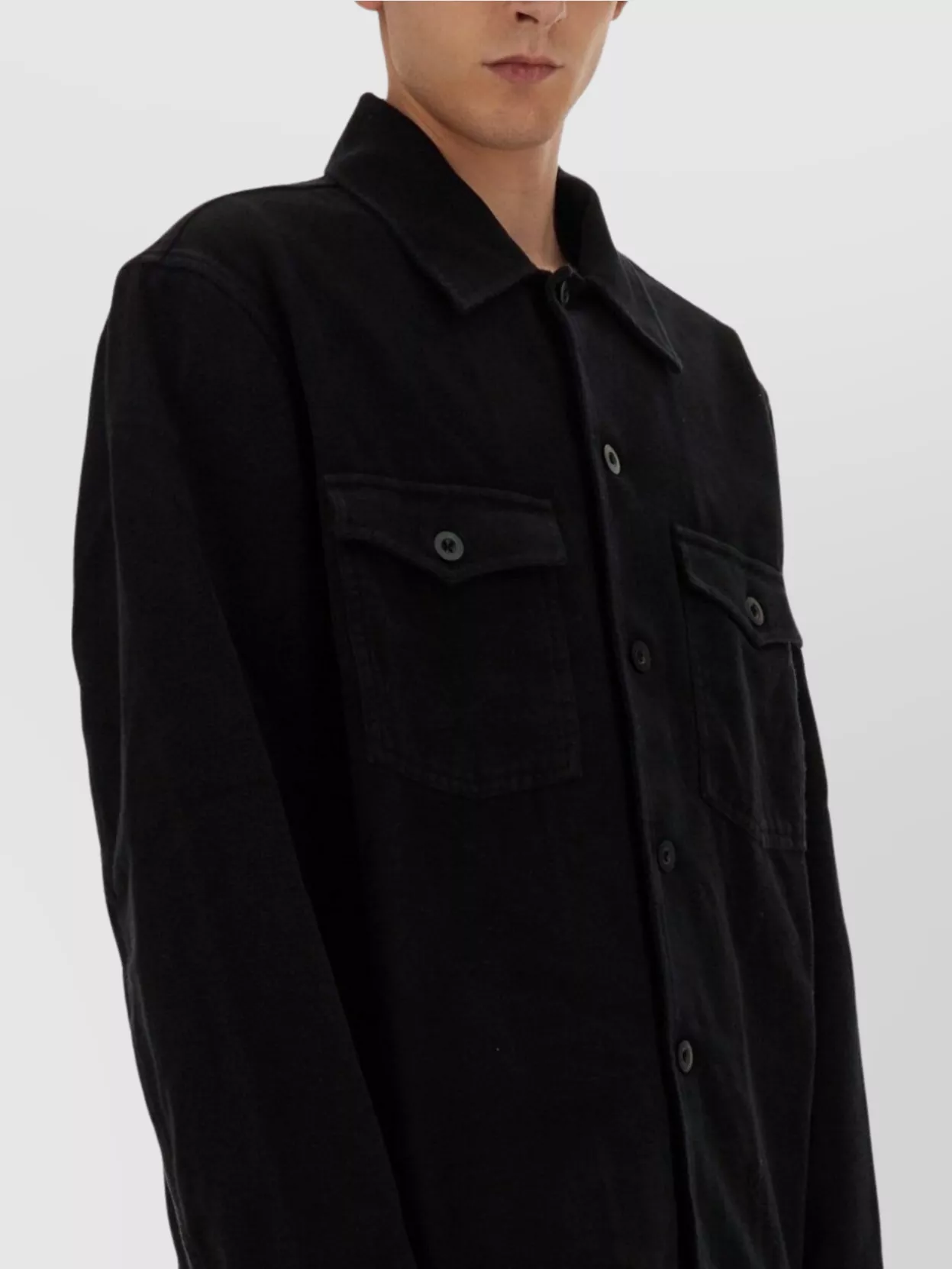Our Legacy Coach Jacket With Collar And Long Sleeves