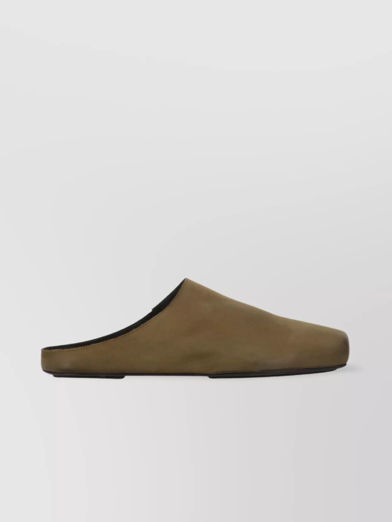 Uma Wang Lace Cut-Out Leather Mules