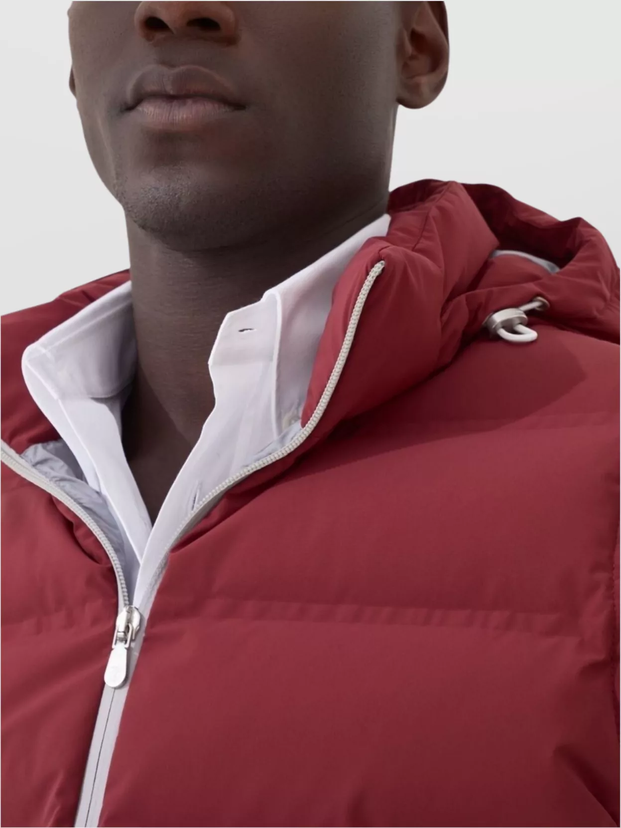 Brunello Cucinelli Hooded Padded Vest Front Pockets