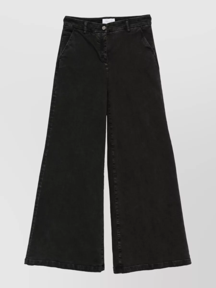 Via Masini 80 straight-leg denim trousers