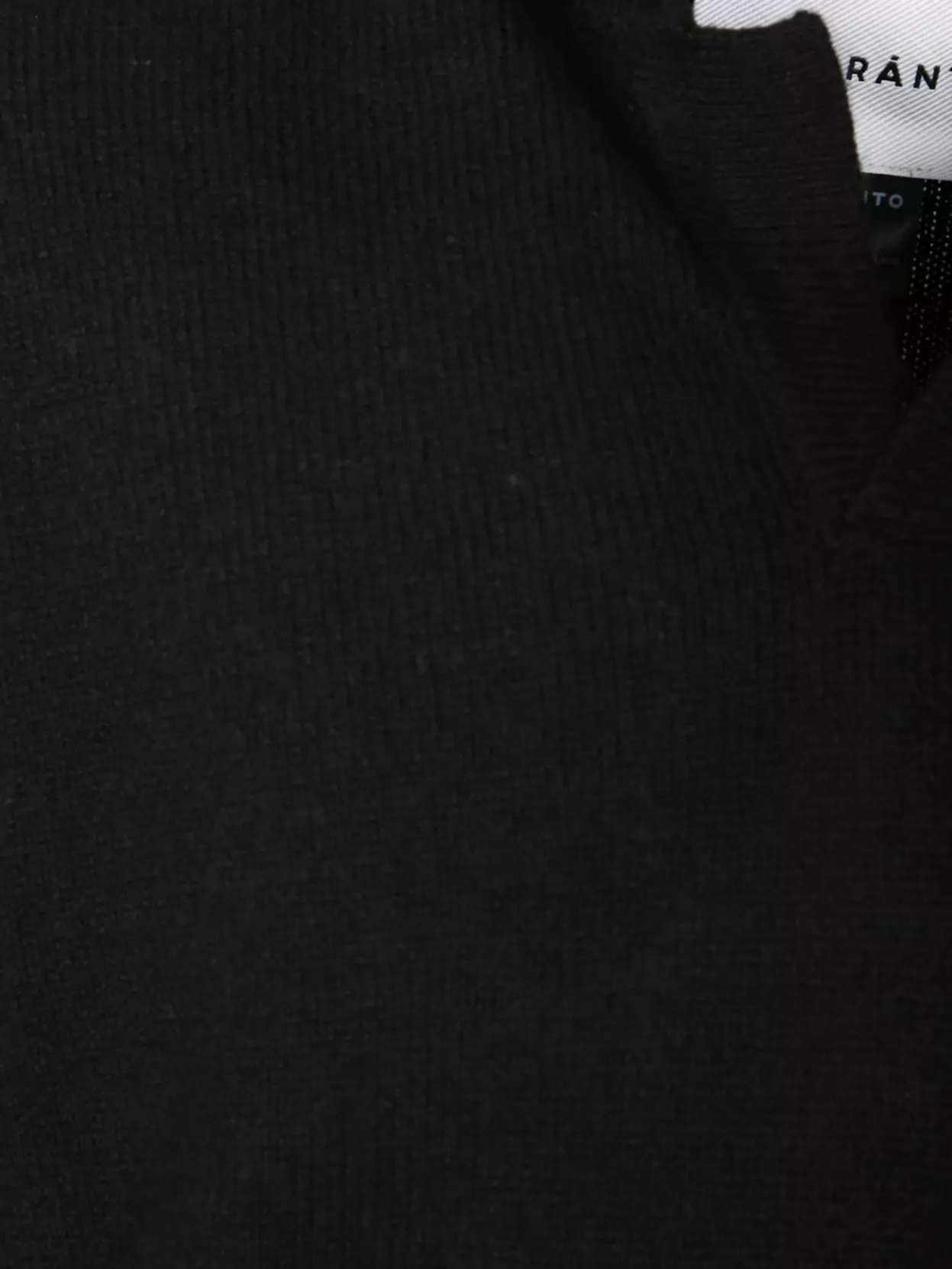 Amaranto Polo Neck Long Sleeve Knit Sweater