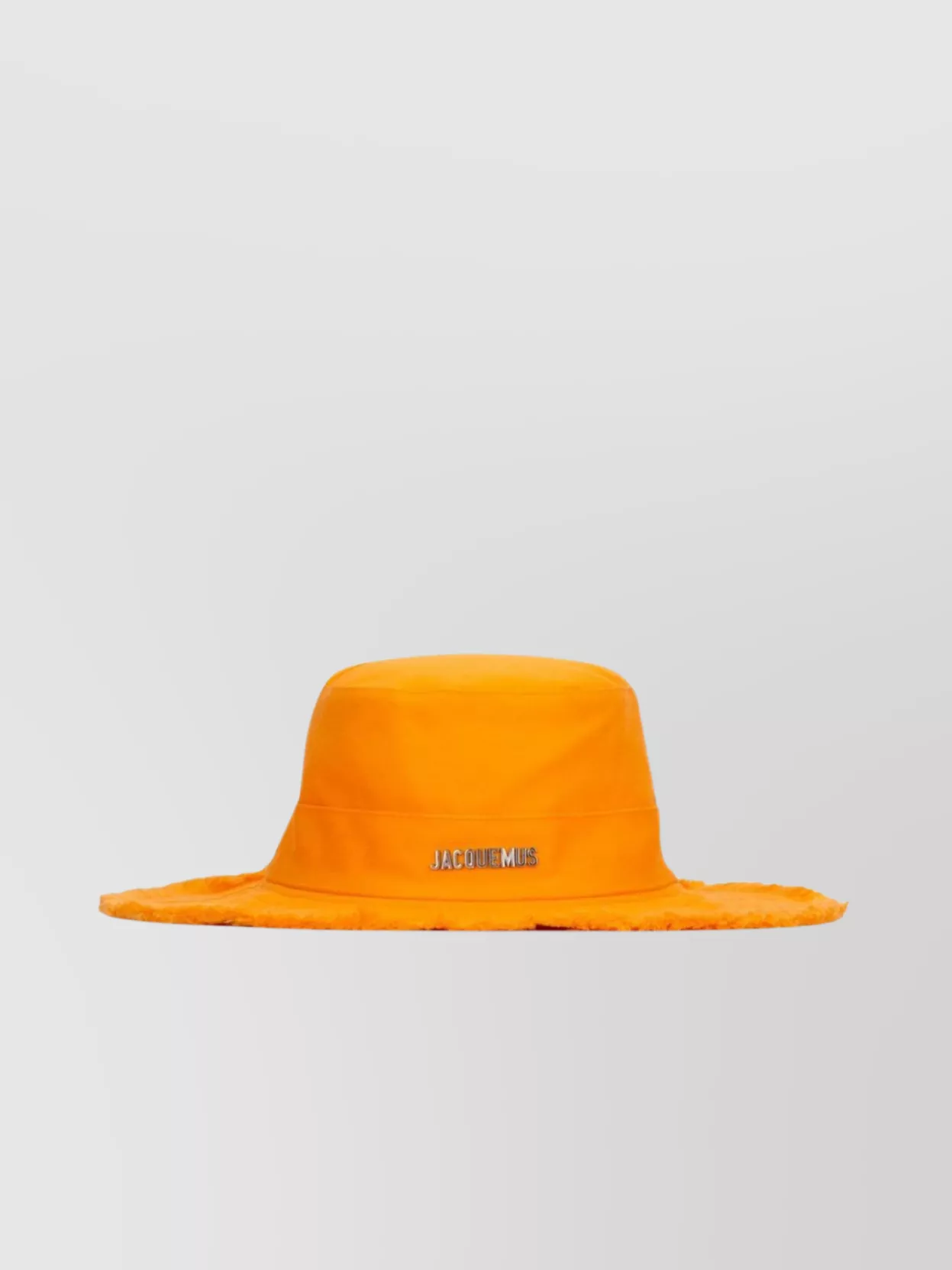 Shop Jacquemus Wide Brim Hat Contrast Trim