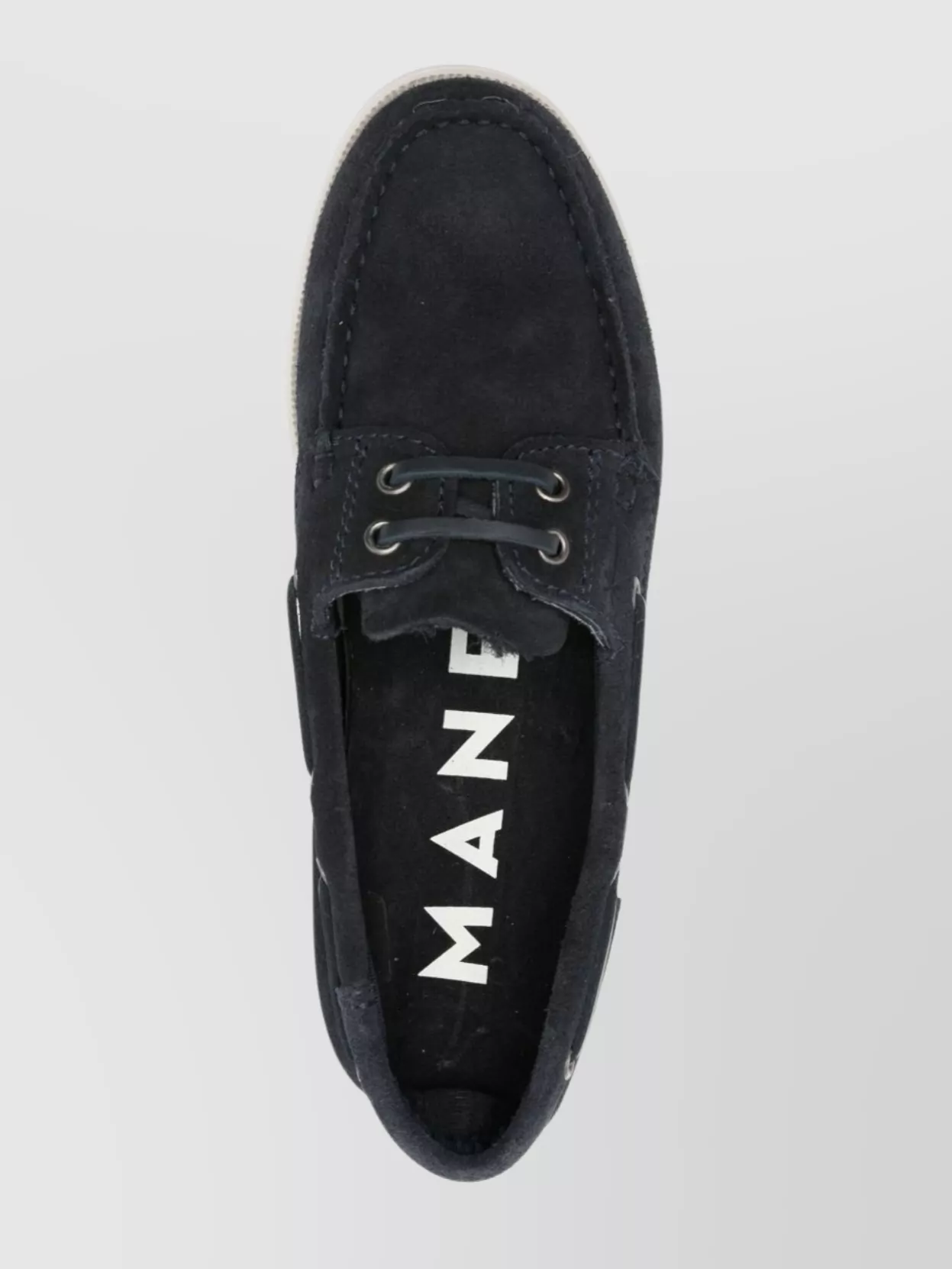 Manebi Almond Toe Lace Detail Loafers
