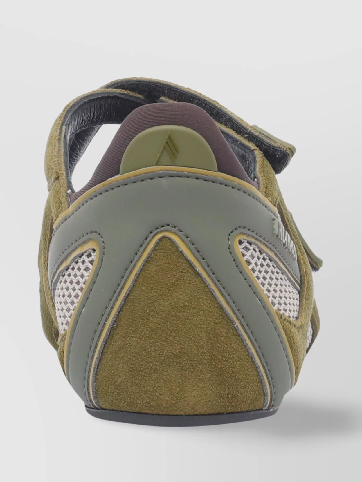 The Attico Round Toe Suede Accents Mesh Panels