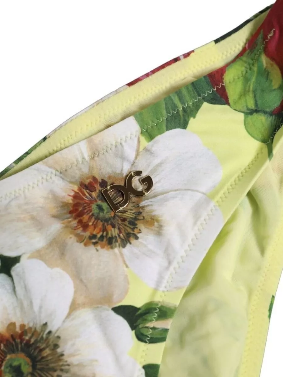 Dolce&Gabbana Floral Print Bikini Bottoms