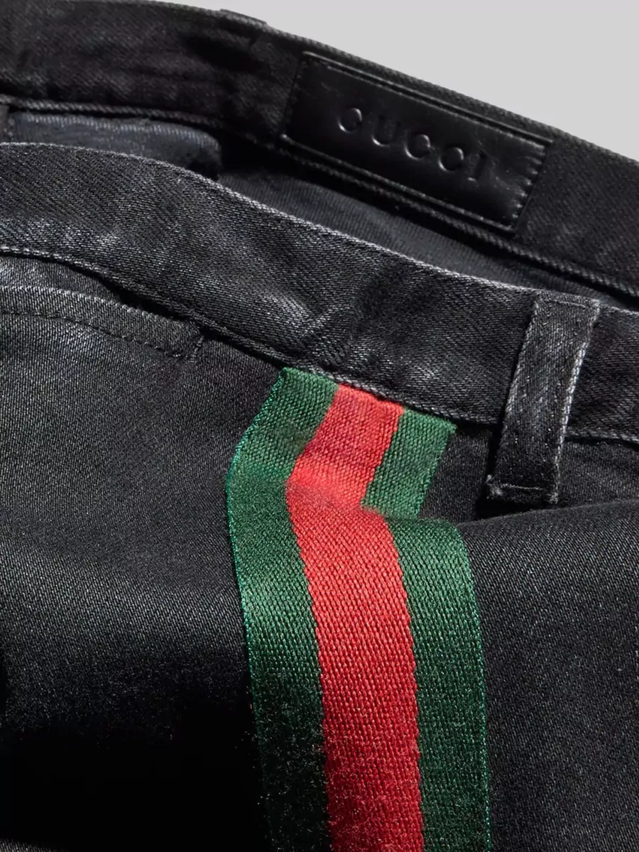 Gucci Denim Low-Rise Flared Jeans
