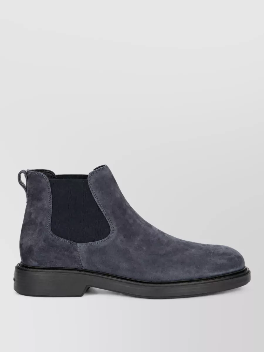 Hogan Leather Ankle Boots
