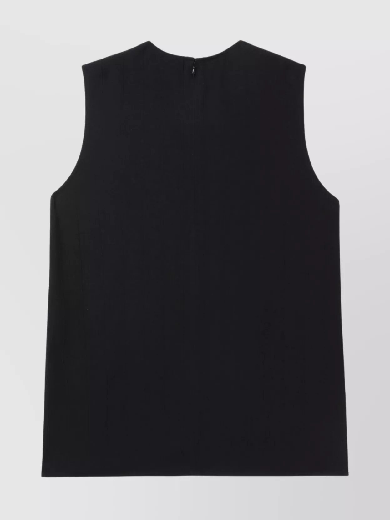 Totême Crew Neck Sleeveless Lightweight Fabric Top