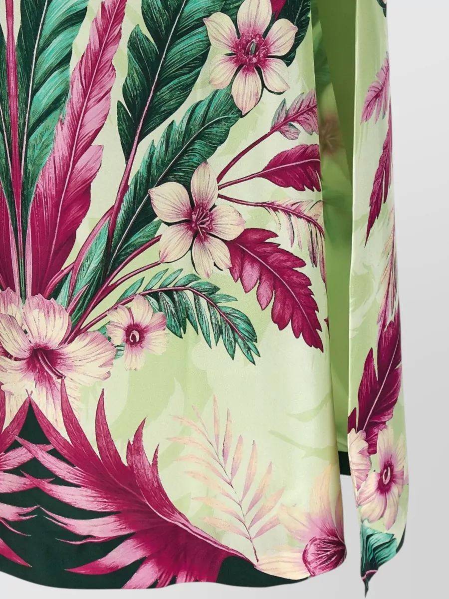 F.r.s For Restless Sleepers Silk Printed Sleeveless Maxi Dress