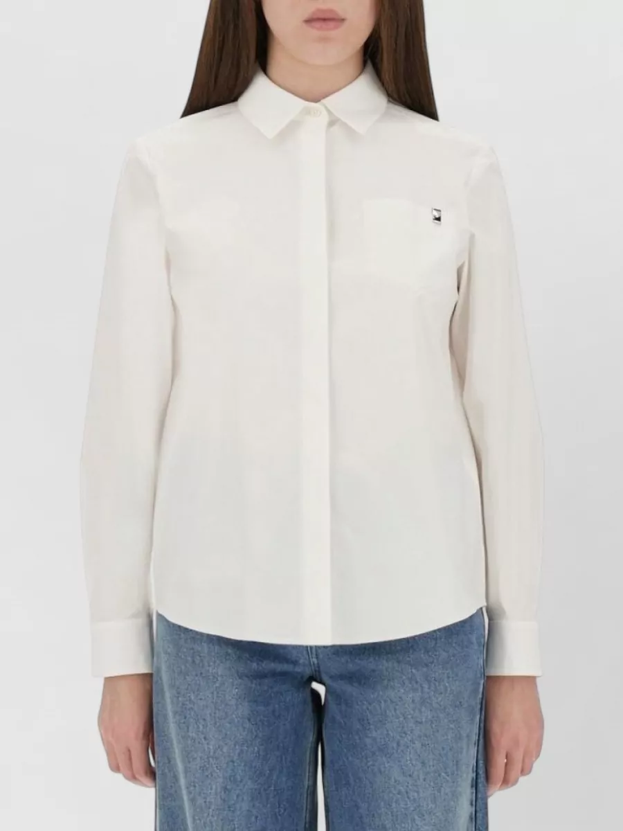 Tory Burch Cotton Poplin Regular-Fit Shirt