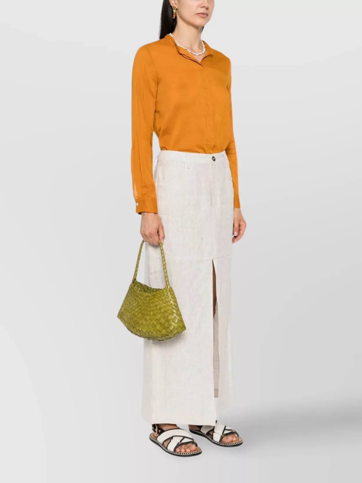 Dragon Diffusion Rectangular Woven Single Strap Shoulder Bag
