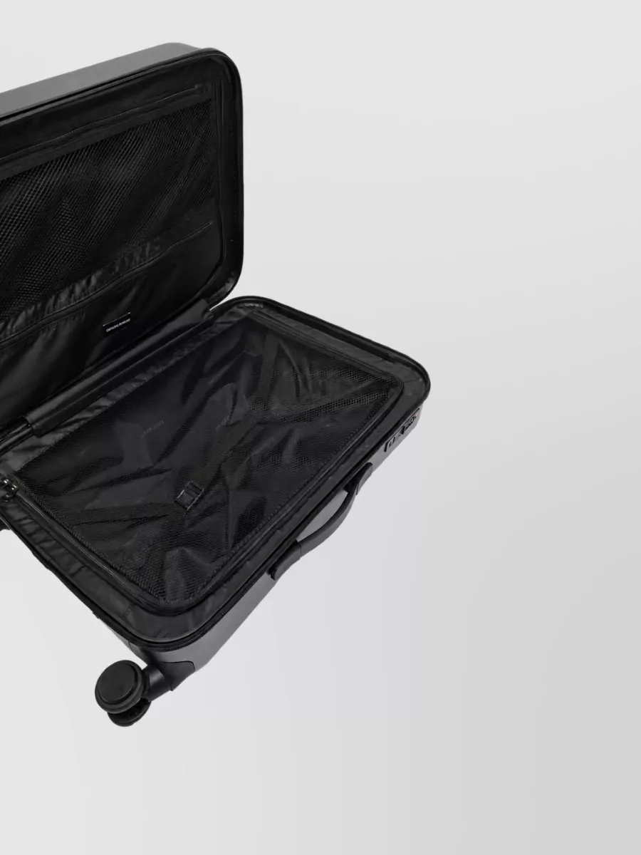 Emporio Armani Logo Trolley Suitcase