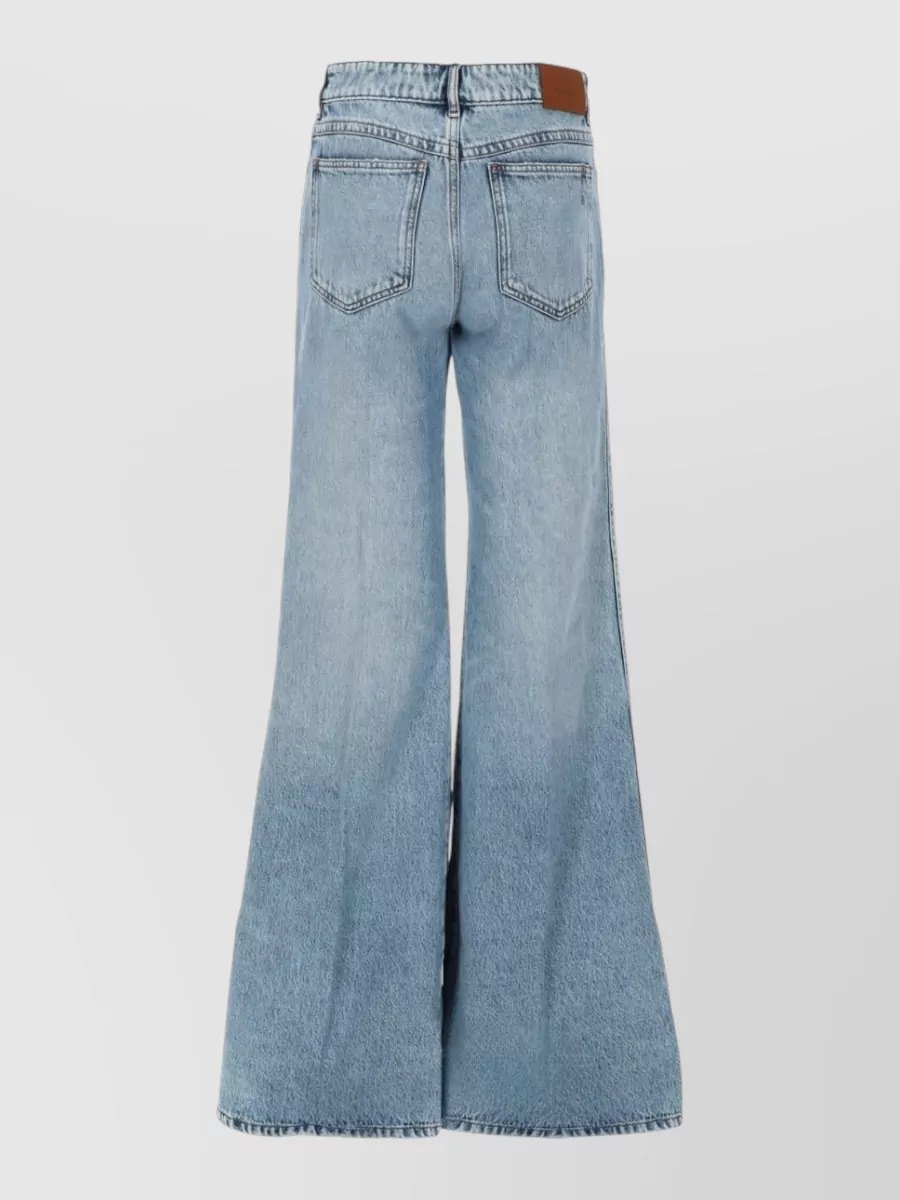 Sportmax Cotton Flared Jeans