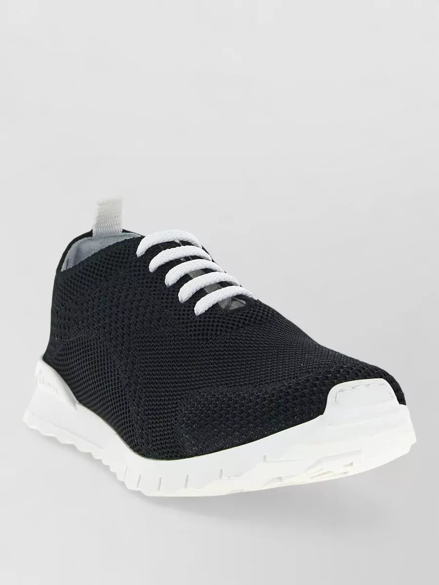 Kiton knit low-top sneakers