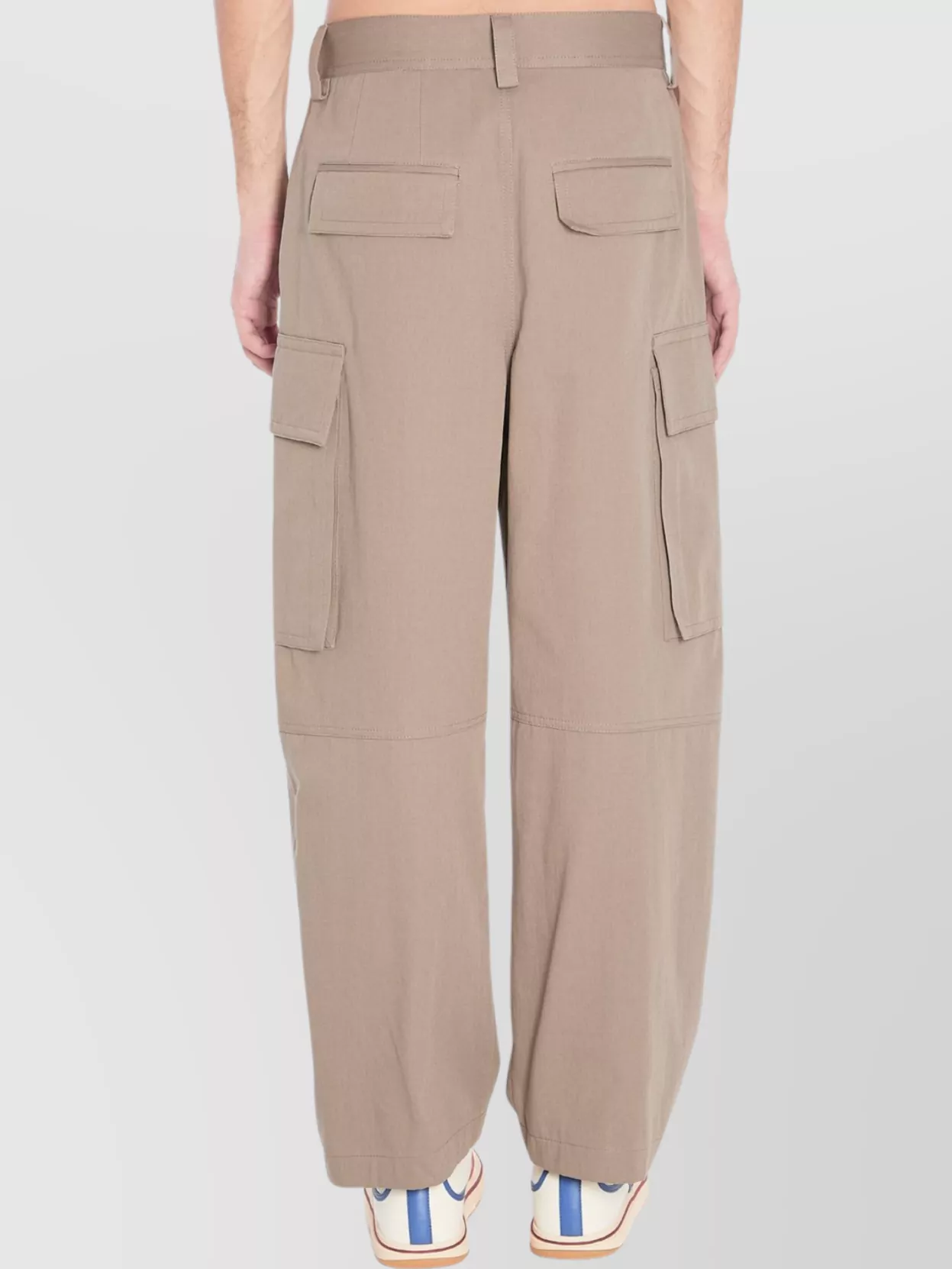 Bottega Veneta Trousers Cargo Style Baggy Fit