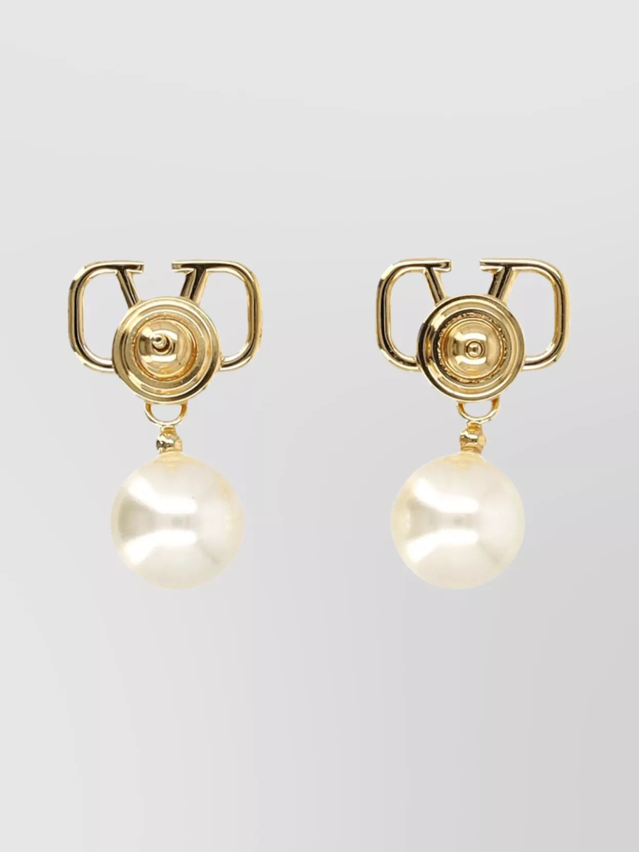 Valentino Garavani Pearl Earrings | Vlogo Signature
