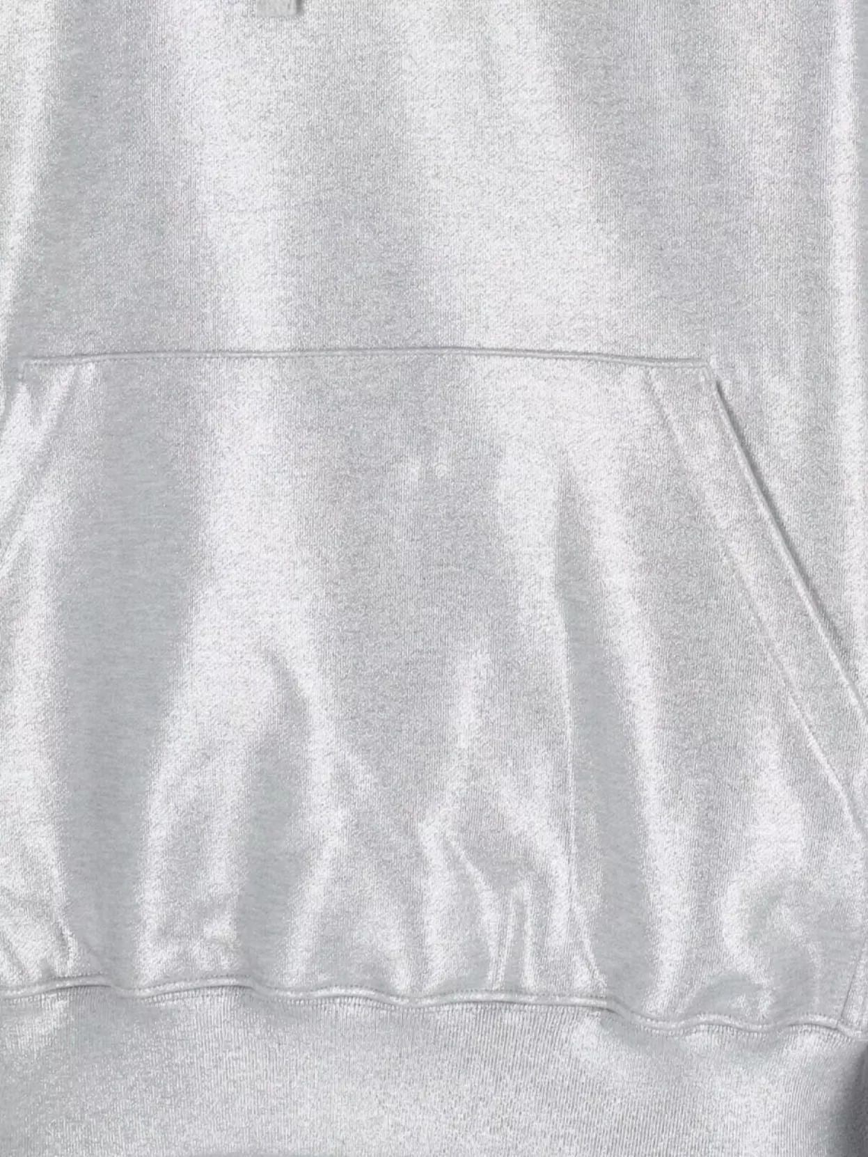 Gucci Metallic Finish Hooded Sweatshirt