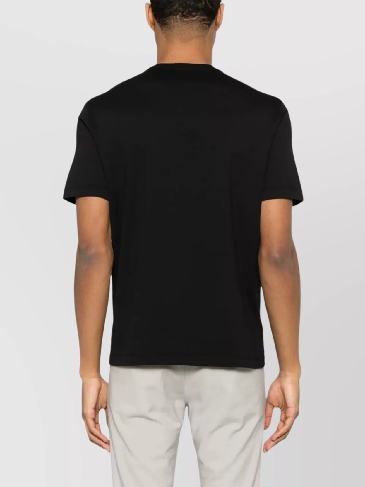Roberto Collina Crew Neck Plain Short Sleeves